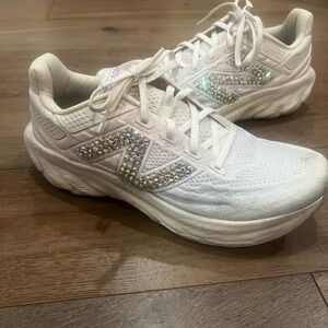 New Balance 1080 custom Women’s Rhinestone-Embellished Sneakers